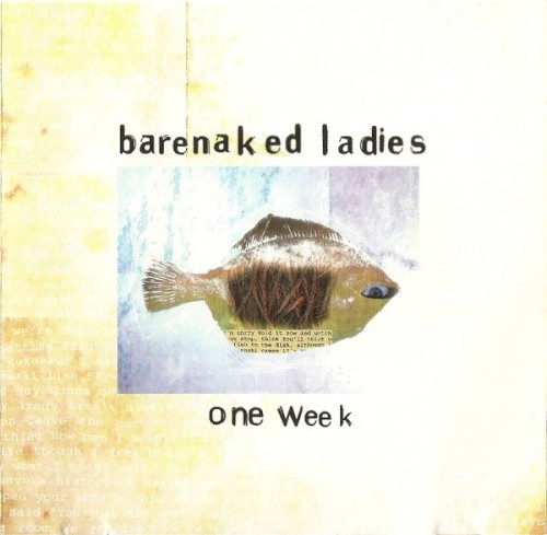 barenaked ladies — One Week CD cover