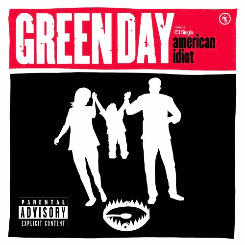 Green Day — American Idiot CD cover